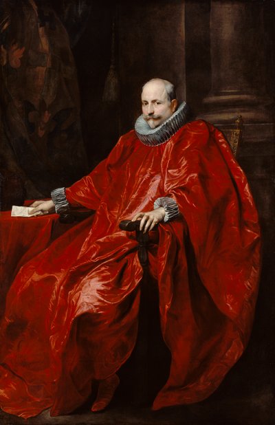 アゴスティーノ・パラヴィチーニの肖像、1621年頃（キャンバスに油彩） 作： Anthony van Dyck