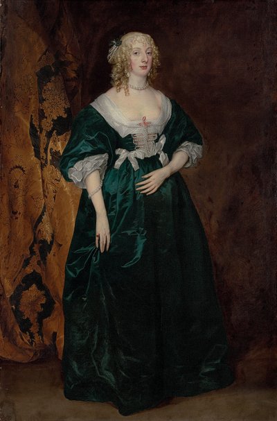 カーナーヴォン伯爵夫人アン・ソフィア・ハーバートの肖像（～1695年） 作： アンソニー・ヴァン・ダイク
