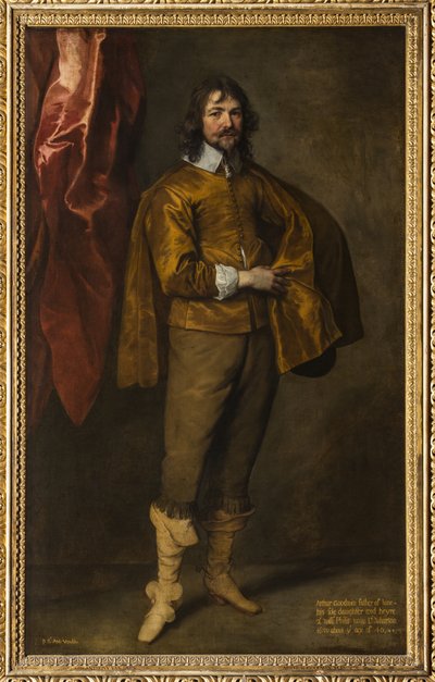 アーサー・グッドウィンの肖像 作： Anthony van Dyck