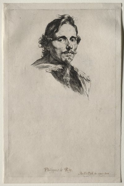 フィリップ・ル・ロワ男爵の肖像 作： Anthony van Dyck