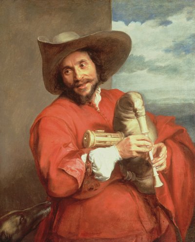 フランソワ・ラングロワの肖像（1589-1647）c.1637 作： Anthony van Dyck