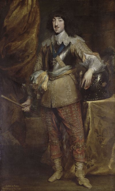 フランスのガストンの肖像、オルレアン公爵1608-1660 作： Anthony van Dyck