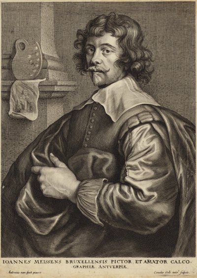 ヤン・マイセンの肖像 作： Anthony van Dyck