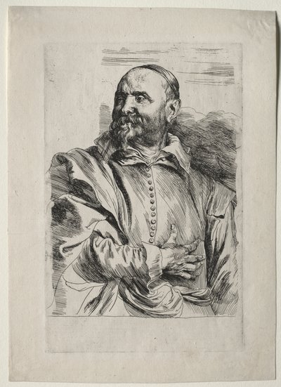 ヤン・スネリンクスの肖像 作： Anthony van Dyck