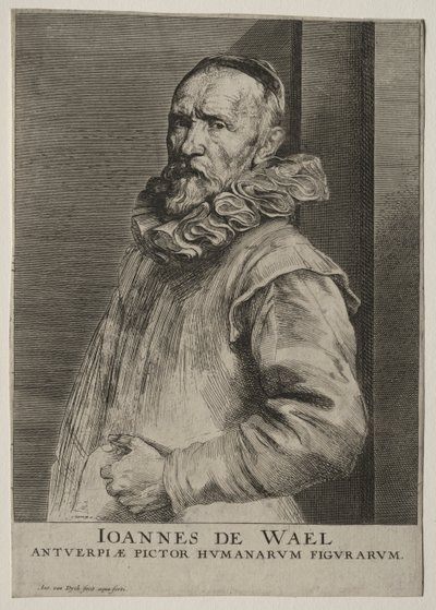 ジョン・ド・ワイルド・ヌヴェールの肖像 作： Anthony van Dyck