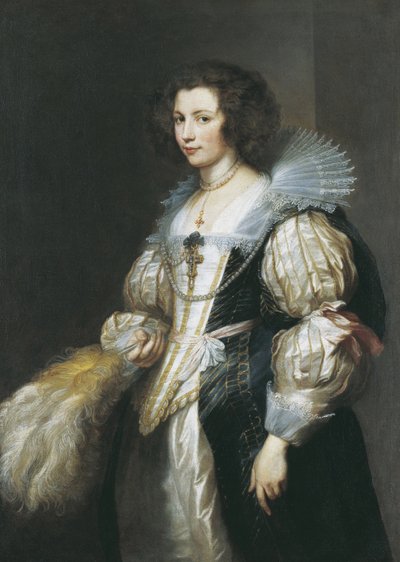 マリア・デ・タシス（1611-1638）の肖像 1629-1630年頃 油彩・カンヴァス 作： Anthony van Dyck
