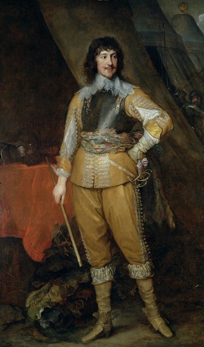 ニューポート伯爵、マウントジョイブラントの肖像（c.1597-1666）c.1637-8 作： Anthony van Dyck