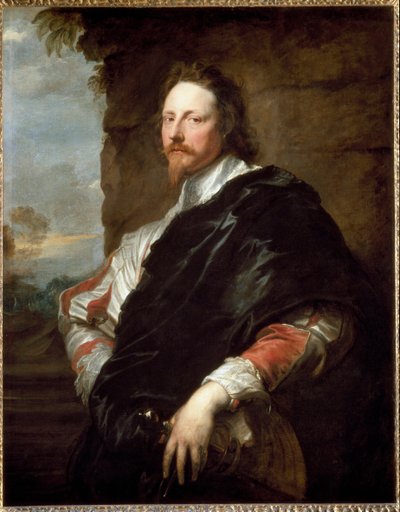 ニコラ・ラニエの肖像（油彩・キャンバス 作： Anthony van Dyck