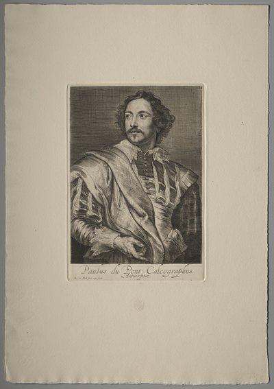 ポール・デュ・ポンの肖像 作： Anthony van Dyck