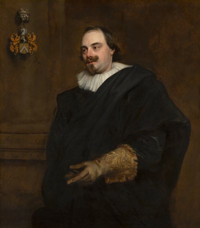 ピーター・スティーブンスの肖像（c.1590-1668）、1627 作： Anthony van Dyck
