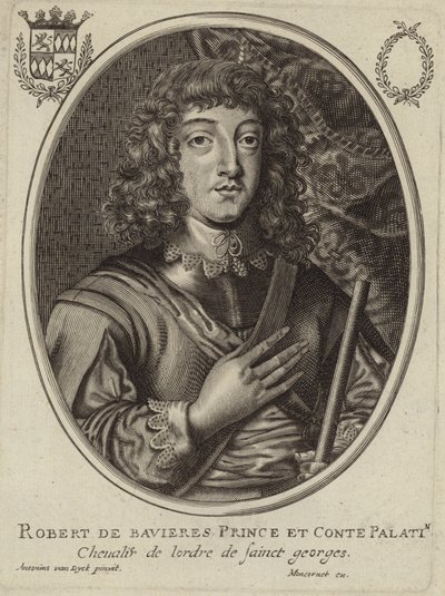 ロバート・ド・バビエールの肖像 作： Anthony van Dyck
