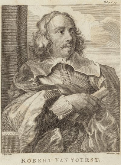 ロバートファンフェルストの肖像 作： Anthony van Dyck
