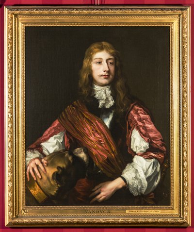 詩人トーマス・キリグリューの肖像 作： Anthony van Dyck