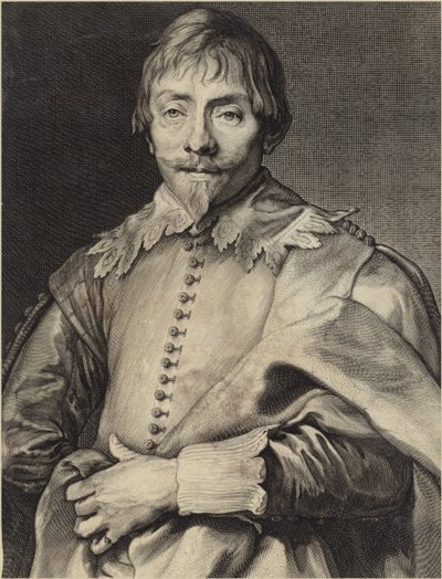 ウィレムホンディウスの肖像 作： Anthony van Dyck