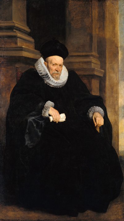 ジェノベーゼ紳士の肖像 作： Anthony van Dyck