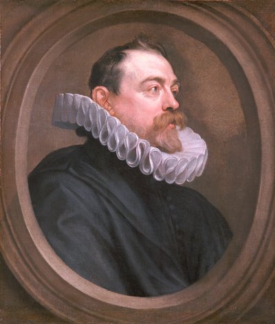 男性の肖像画、バストの長さ、c1620-1640。 作： Anthony van Dyck