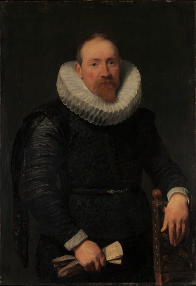 男の肖像、1618年頃 作： Anthony van Dyck