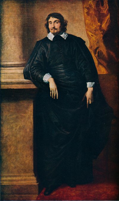 アベスカグリアの肖像、1634年 作： Anthony van Dyck