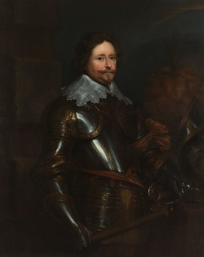 州知事フレデリック・ヘンドリックの肖像 作： Anthony van Dyck