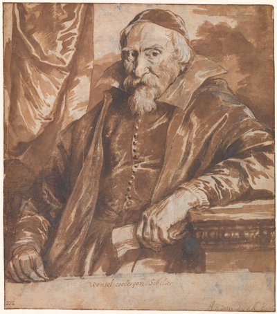 ヴェンツェル・コーベルガー（コーベルガー）の肖像画 作： Anthony van Dyck