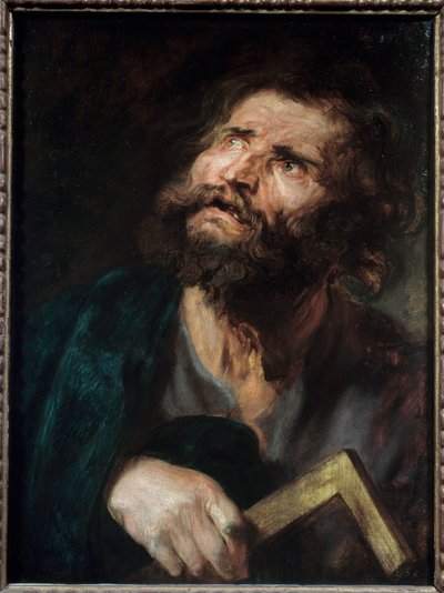 聖ユダ 使徒聖ユダ（サッディ）を表現したもの。アントン・ヴァン・ダイク（1599-1641）の作品 作： Anthony van Dyck