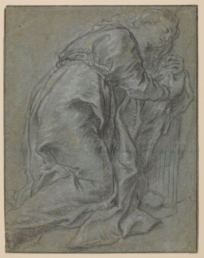 セントメアリーマグダレン、1628年-1632年頃 作： Anthony van Dyck