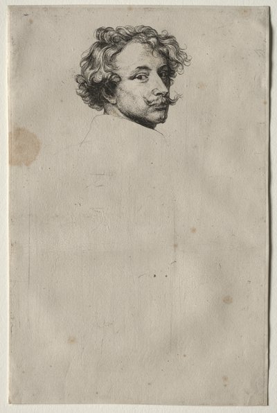 自画像 作： Anthony van Dyck
