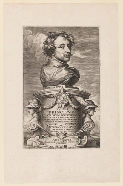アンソニー・ヴァン・ダイクの自画像 作： Anthony van Dyck