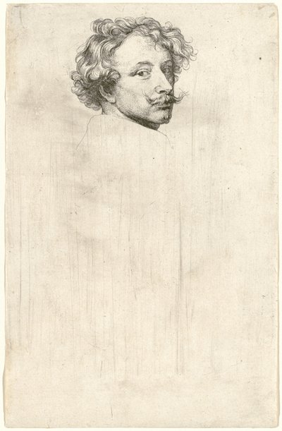 自画像、おそらく16261641。 作： Anthony van Dyck