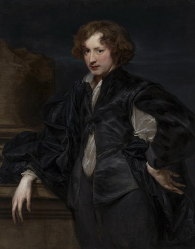 自画像 作： Anthony van Dyck