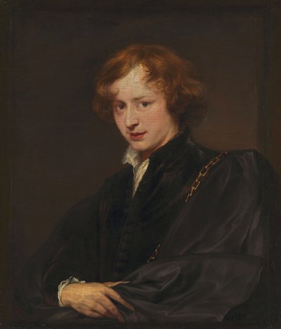 自画像 作： Anthony van Dyck