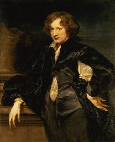 セルフポートレート、c.1620-21（キャンバスに油彩） 作： Anthony van Dyck