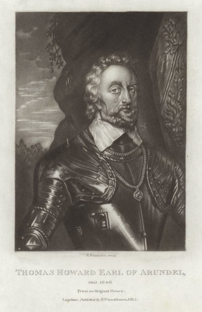 アランデルのトーマスハワードアール 作： Anthony van Dyck