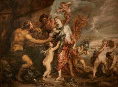 バルカンの鍛冶場の金星、別名 作： Anthony van Dyck