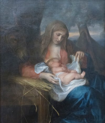 わらの聖母 作： Anthony van Dyck