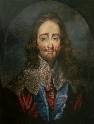 チャールズI 作： Anthony van after Dyck