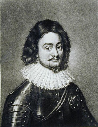 フレデリック5世（1596〜1632）ボヘミアの王、ラインの選挙人パラティン、ロバートダンカートン（1744-c.1817）によって彫刻されたイギリスの歴史に描かれた人物の肖像画のイラスト（メゾティント） 作： Anthony van after Dyck