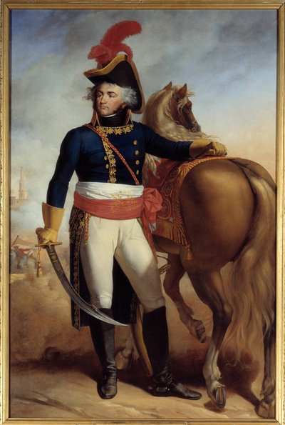 ジャン・バティスト・クレーベル（1753-1800）の全身像 アントワーヌ・アンシオー（1764-1840）による絵画。1804.ヴェルサイユ、ヴェルサイユ宮殿とトリアノン - ジャン・バティスト・クレーベル（1753-1800）の全身像。 作： Antoine Ansiaux
