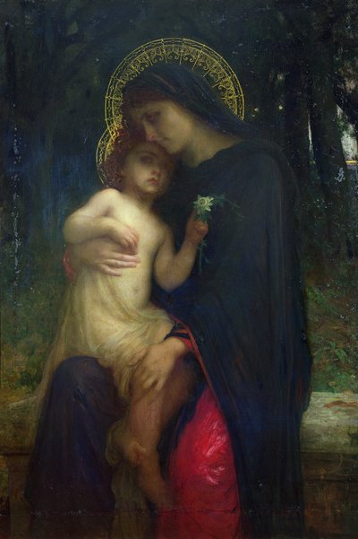 悲しみ 作： Antoine Auguste Ernest Herbert or Hebert
