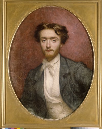 ピエール・パストレの肖像（油彩・キャンバス 作： Antoine Auguste Ernest Herbert or Hebert