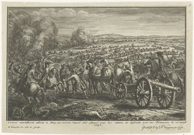 フランスの砲兵輸送船に対する連合軍の攻撃、1747 年 Convoi d