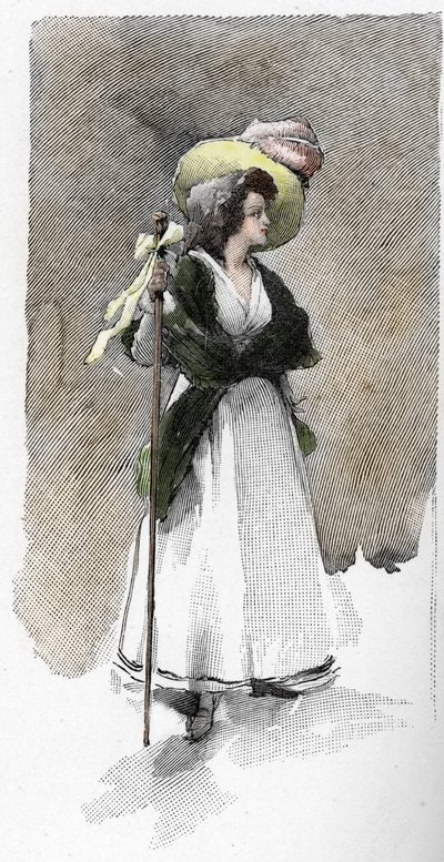 Retrato da cantora italiana Giuseppina Grassini (1773-1850) 作： Antoine Calbet