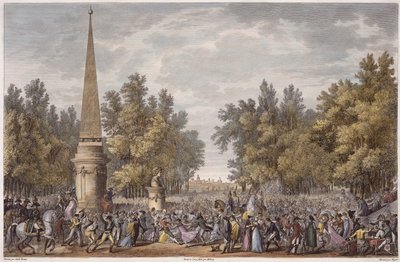 ジョルジュ・マルベスト（1754-1843）（アクアチント）によって刻まれたマントヴァのヴァージルの饗宴、24ヴァンデミア、6年（1797年10月） 作： Antoine Charles Horace Vernet