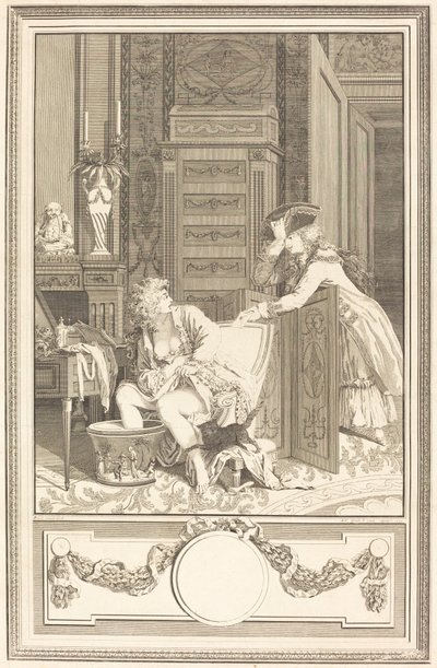 足湯 作： Antoine Cosme Giraud after Antoine Borel
