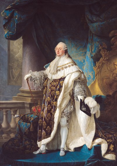 ルイ16世（1754-93）（油彩・キャンバス 作： Antoine François Callet