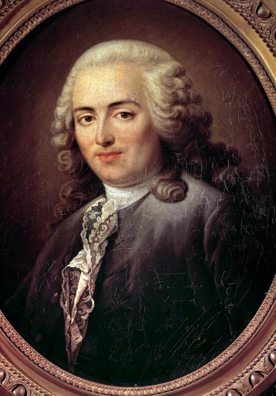 Anne Robert Jacques Turgot (1727-1781) 大臣 Antoine Graincourt (1748-1823) による絵画 18 世紀の肖像画。 0,54x0,64メートル 作： Antoine Graincourt