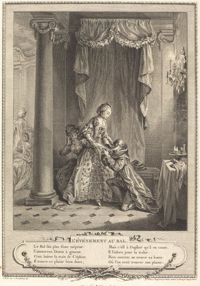 ボールでの出来事 作： Antoine Jean Duclos and Francois Robert Ingouf after Sigmund Freudenberger