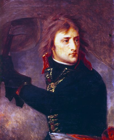 アルコレ橋のボナパルト、1796年 作： Antoine Jean Gros
