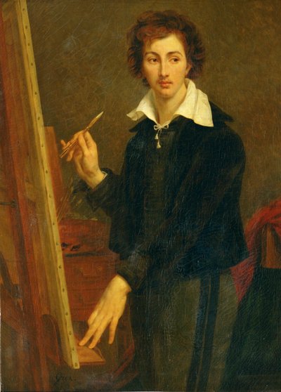 グロの弟子アルシド・エ・ラ・リヴァリエール伯爵の肖像... 作： Antoine-Jean Gros
