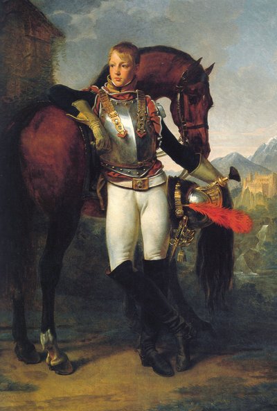 中尉チャールズルグランの肖像 作： Antoine Jean Gros
